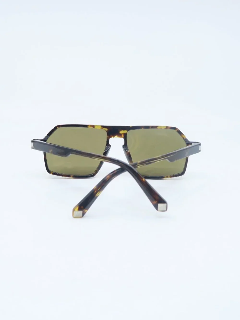 J.F. Rey DAYTONA 9898 1985 Brown Aviator, New Polarized Men's Sunglasses.